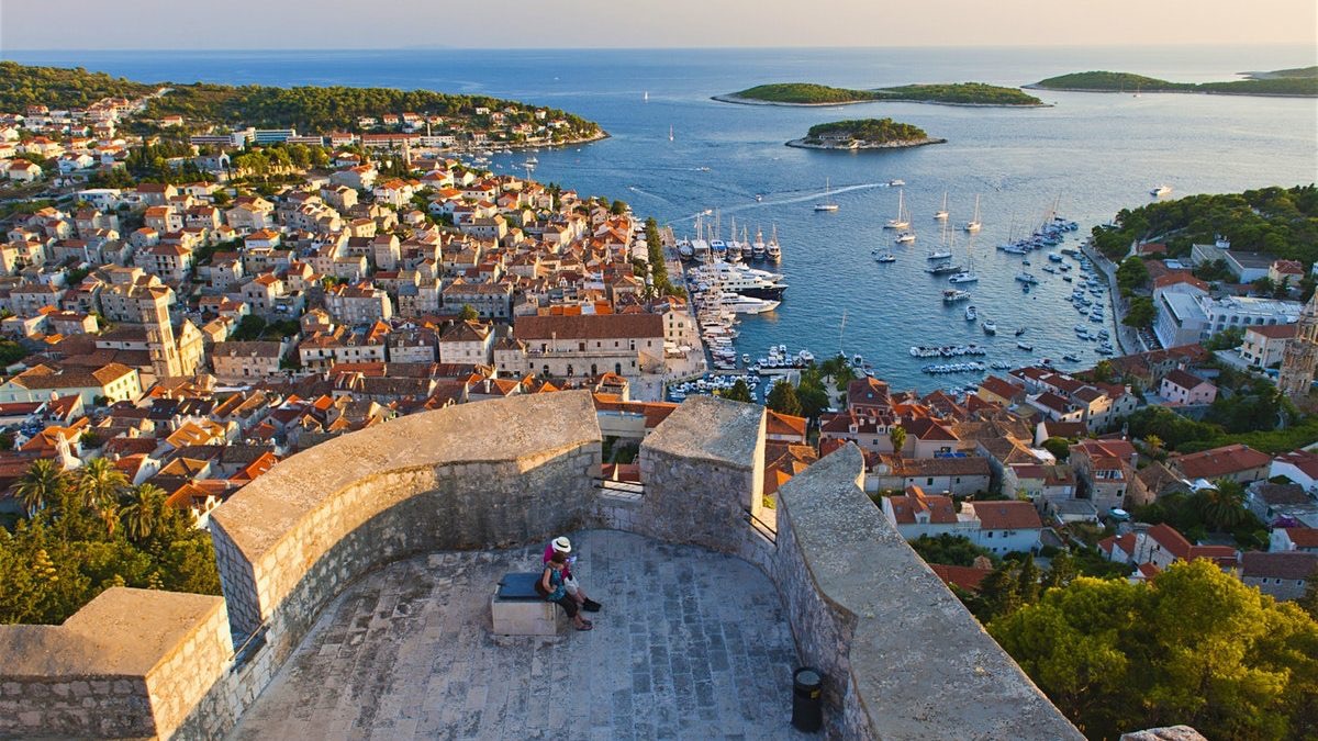 Brač at dawn