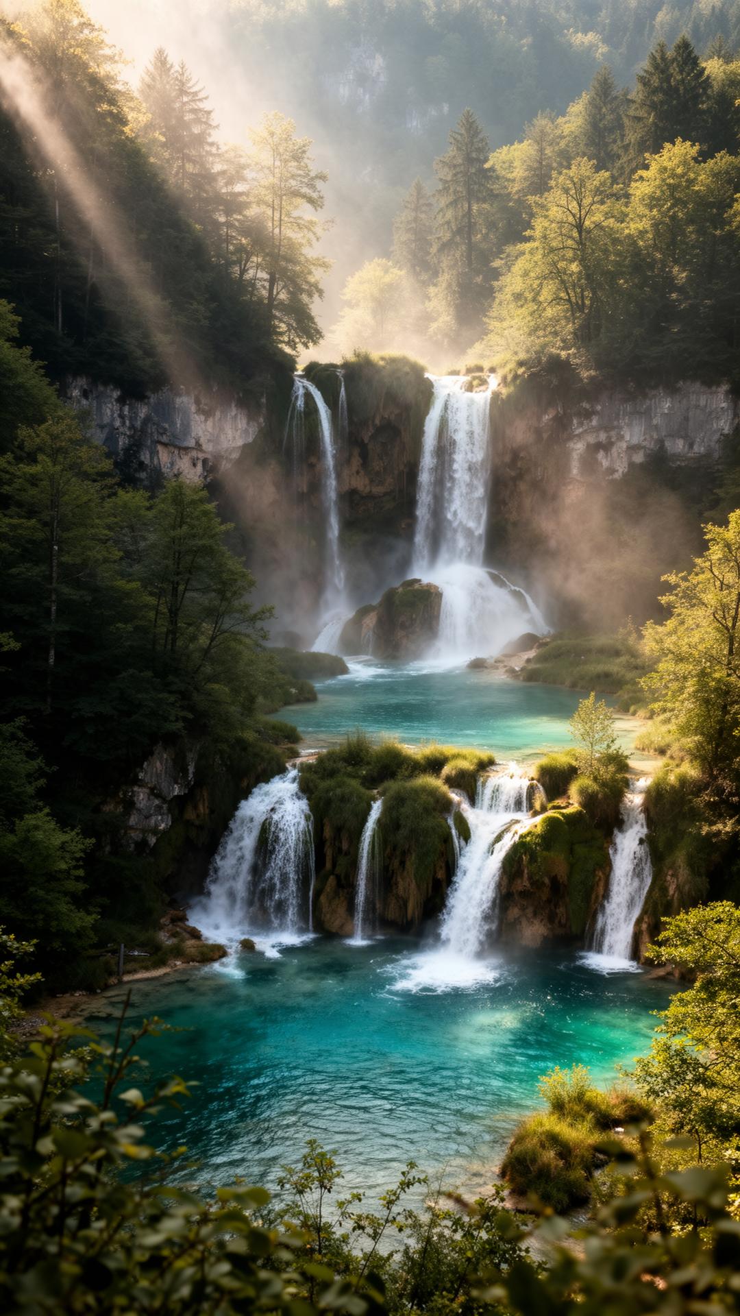 Plitvice, golden hour